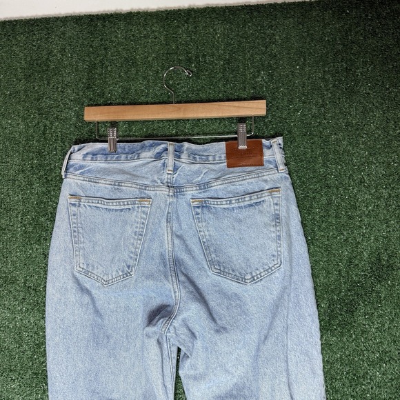 Abercrombie & Fitch Authentic Rigid Denim Loose Jeans Mens 32x32 Light Wash - Picture 7 of 12